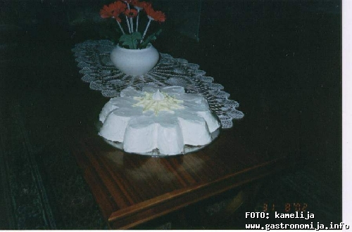 Torta bela rada